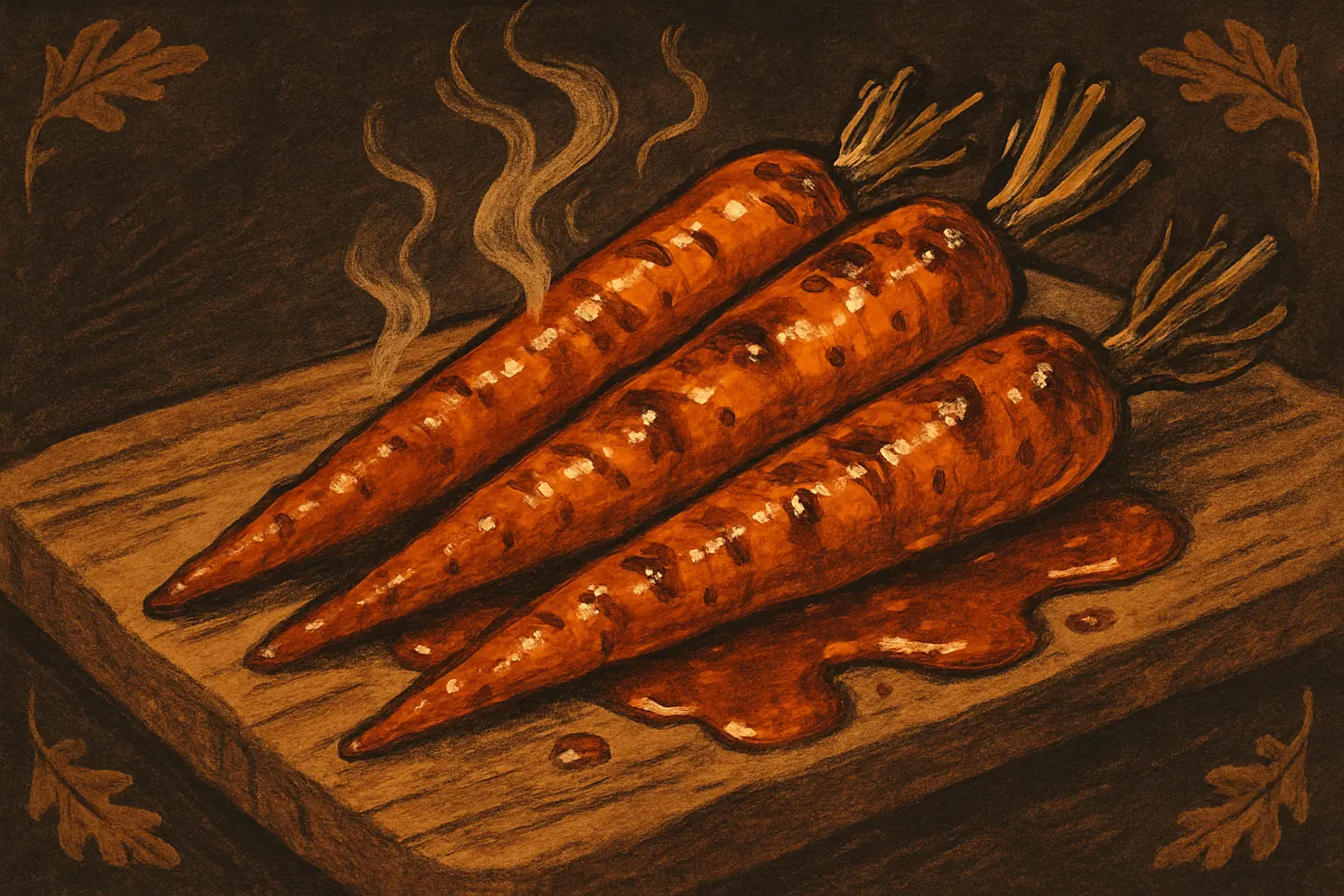 Illustration for Crispy Carrots