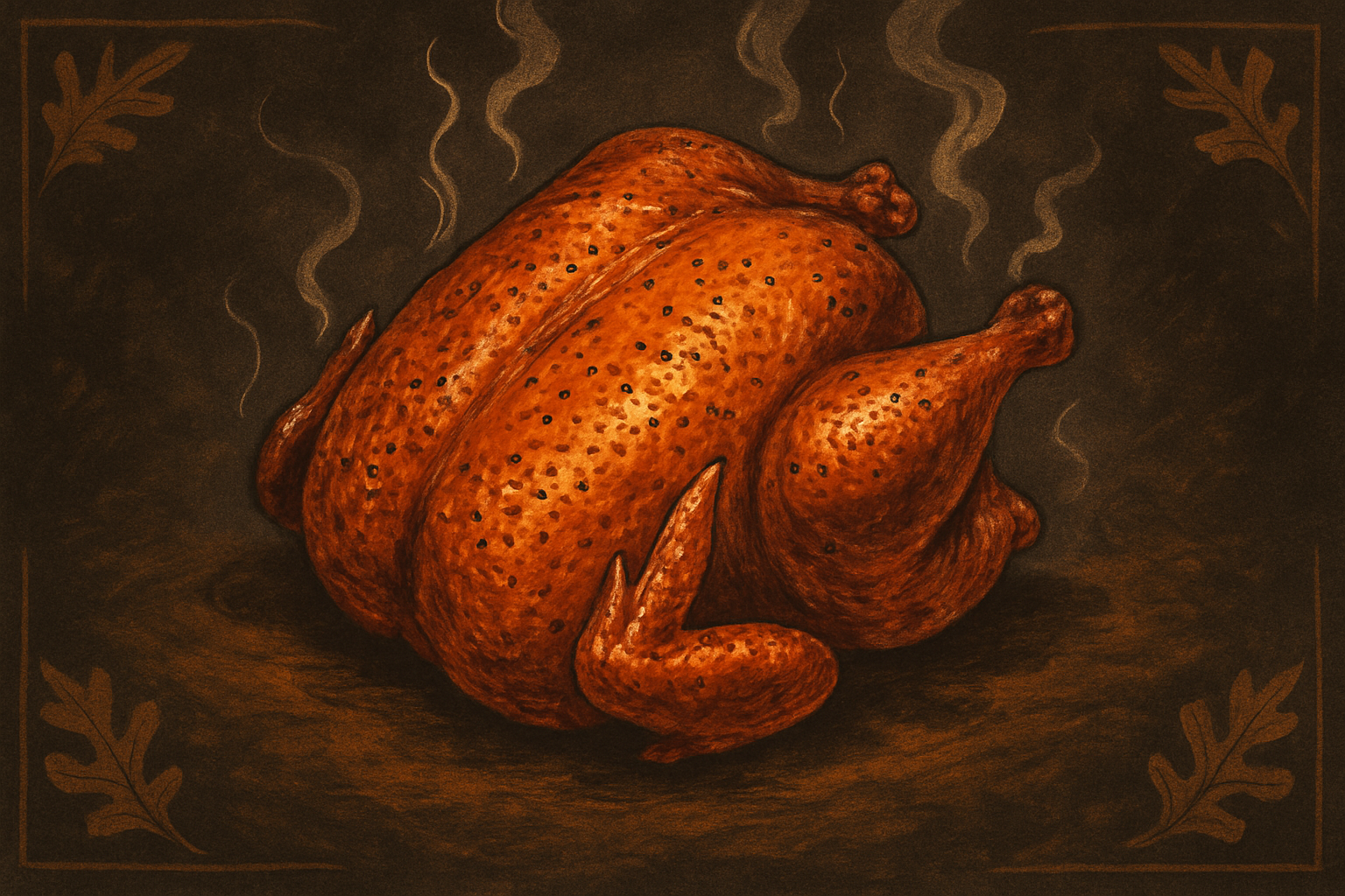Illustration for Ghost Pepper Smoke Baptism Chicken
