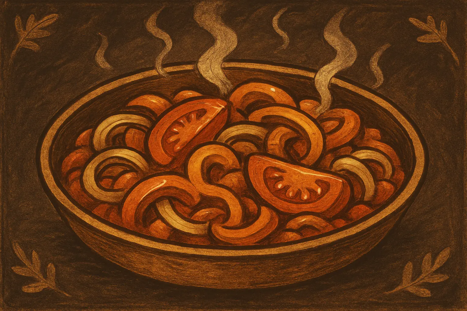 Illustration for Hungarian LECSÓ