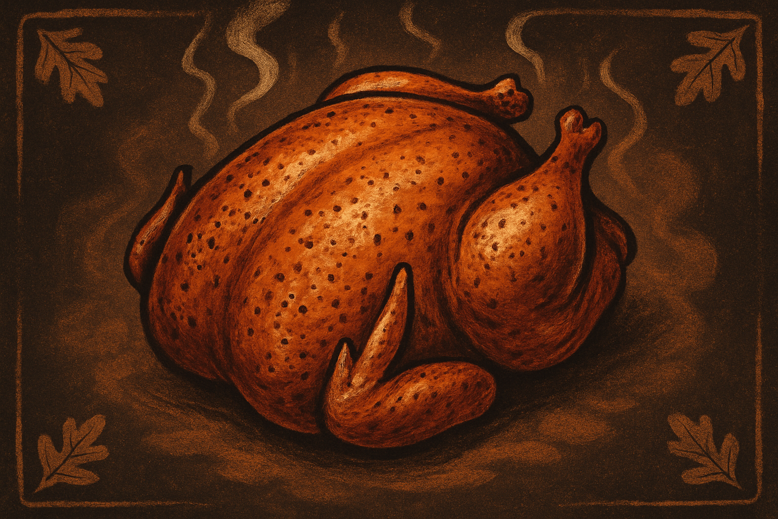 Illustration for Mae Mae's Honey-Glazed Mahogany Smoked Chicken