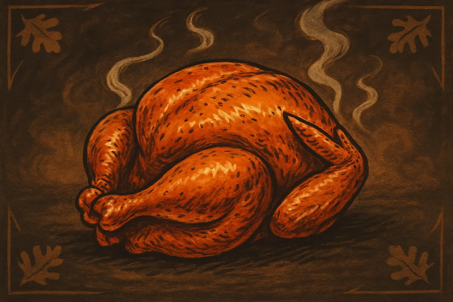 Illustration for Smoked Herb Chicken